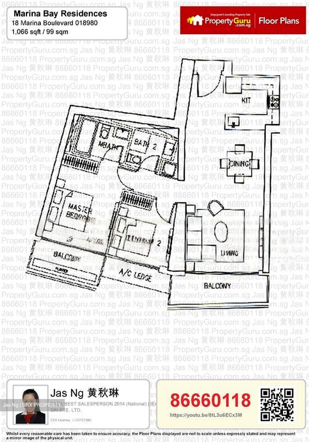 Marina Bay Residences (D1), Condominium #432012081